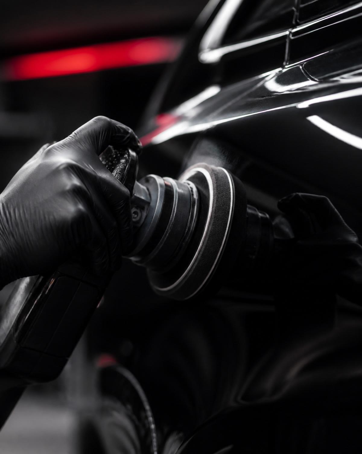 Paint finishing detail